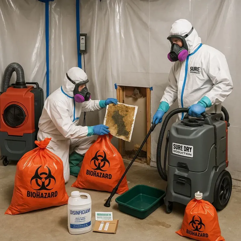 Contaminated Water Handling Protocols process in Pink, OK