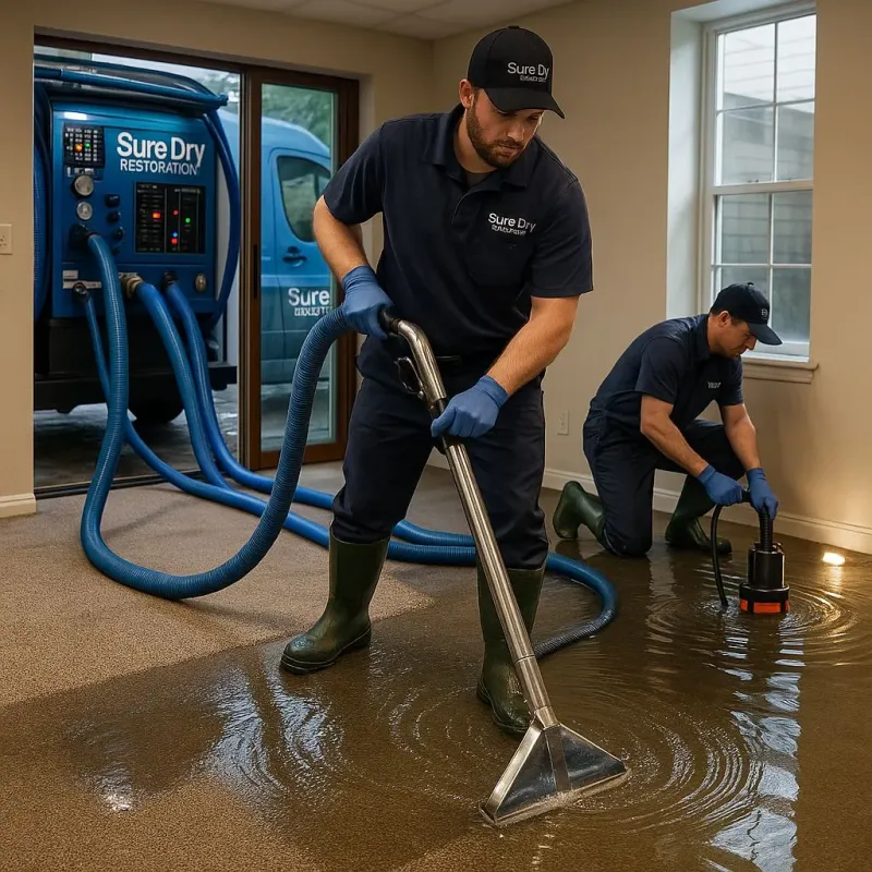 Water Extraction and Removal process in Pink, OK